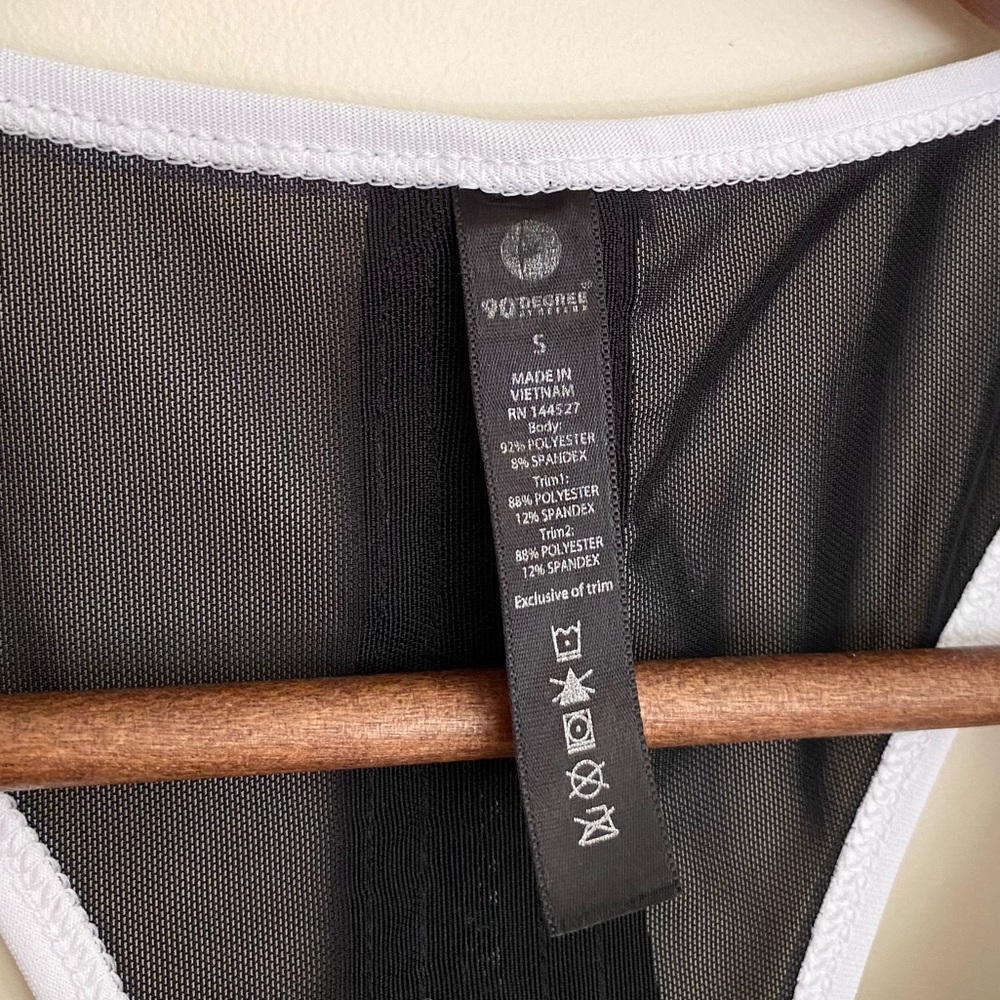 90 Degree by Reflex | Mesh Zip Sports Bra - Picture 4 of 7